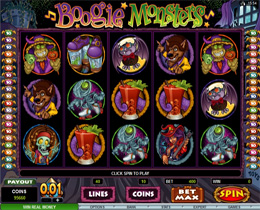Screenshot of Boogie Monser Slot