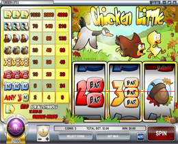 Chicken Little is an ideal slot for Beginners