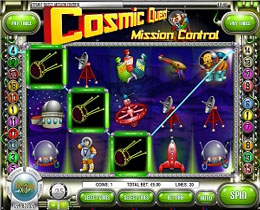 Cosmic Quest - Mission Control Slot