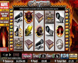 Ghost Rider Slot Screenshot
