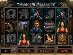 Immortal Romance Slot - 4 Different Bonus Levels 
