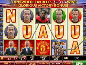 Manchester United Slot Screenshot