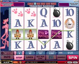 Pink Panther Slot Screenshot