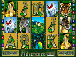 Adventure Palace Slot Screenshot