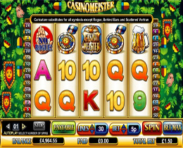 Casino Meister Slot Screenshot