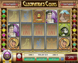 Cleopatra's Coins Slot - Rival Gaming Egyptian Pyramid Themed Slot