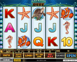 Dolphin Reef Slot Screenshot