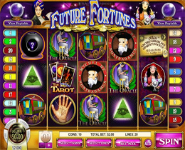 Futue Fortunes is a Rival Gaming Magic and Fantasy Slot