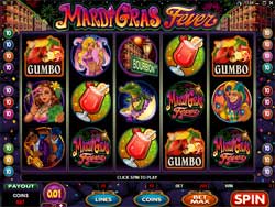 Mardi Gras Fever Slot Screenshot