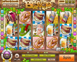 Roll Out the Barrels Slot Screenshot