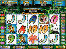 Tiger Treasures Slot Screenshot