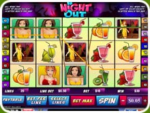 A Night Out Slot Screenshot