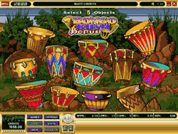 Screenshot of Bush Telegraph Bongo Bonus 