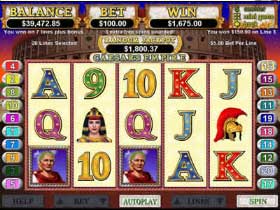 Caesars Empire Slot Screenshot