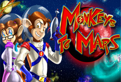 Monkeys to Mars Slot Screenshot