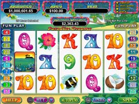 Paradise Slot Screenshot