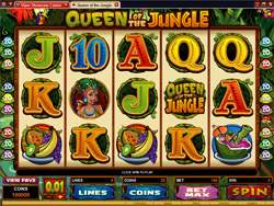 Queen of the Jungle Slot Screenshot
